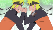Naruto vs Mroczny Naruto