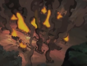 Kagero Village Destroyed