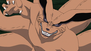 Kurama controlled by Rinnegan