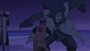 Kongō attacking Naruto