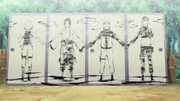 Sai's portrait of Team 7