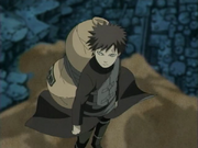 Gaara podczas walki
