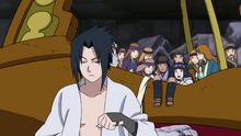 Sasuke say shut up