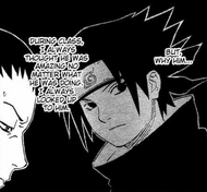Shikamaru thought of Sasuke