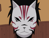 Máscara ANBU de Tatou Tanaki