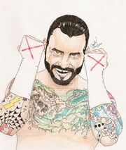 Cm punk by crystal cat-d4fmpnd