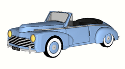 1953 Peugeot 203 cabriolet