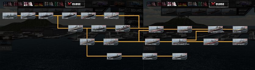 RN ship tree