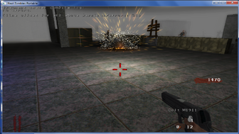 Grenade exploding