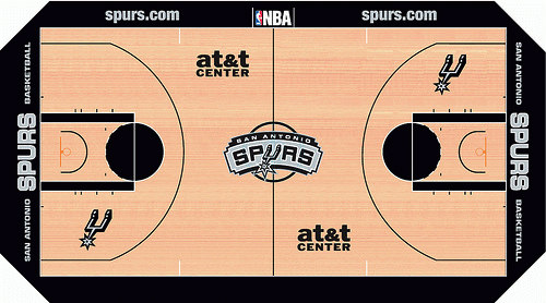 Image - San Antonio Spurs court logo 2005-2010.gif ...