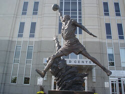 Michael Jordan statue