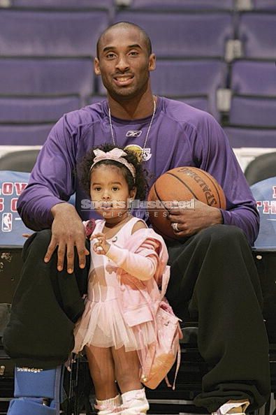 Image - Kobe Bryant of the Lakers sits down with his ...