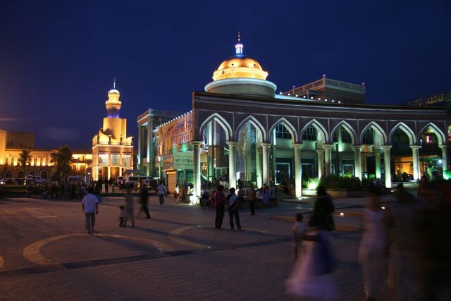 Fișier:Mosque in Kashgar - East Turkestan.jpg
