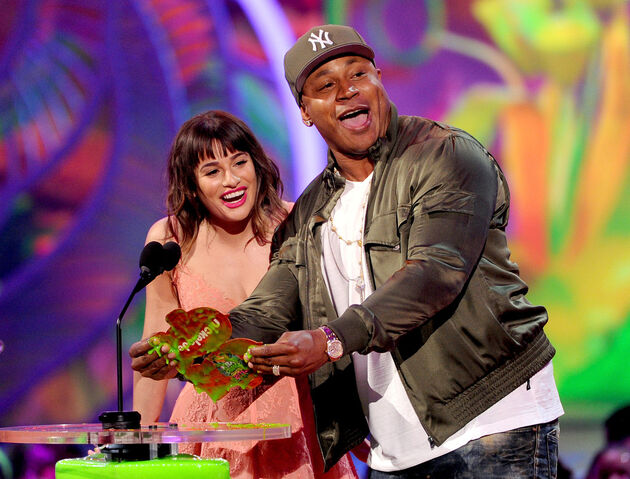 Fichier:Lea Michele & LL Cool J.jpg