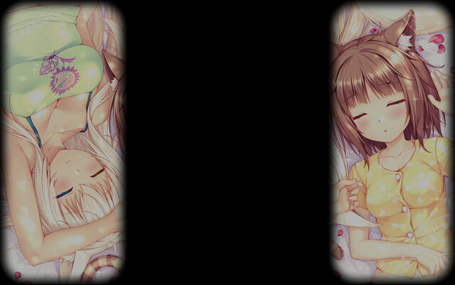 File:NEKOPARA Vol. 2 Background Coconut & Azuki Sleeping.jpg