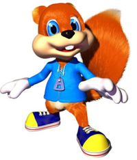 Conker the squirrel