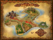 Monkey Island Map
