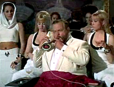 Orson Welles As Le Chiffre in Casino Royale (1967)