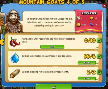 Mountain goats 4 or 5