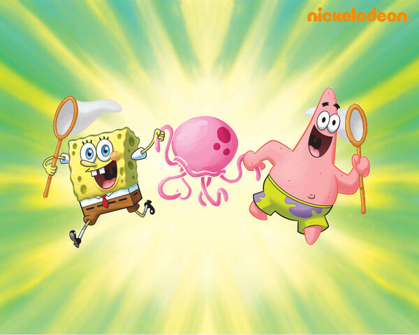 File:SpongeBob Jellyfishing Wallpaper.jpg