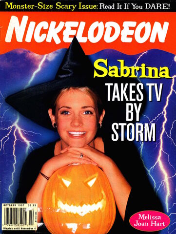File:Nickelodeon magazine cover october 1997 sabrina teenage witch.jpg