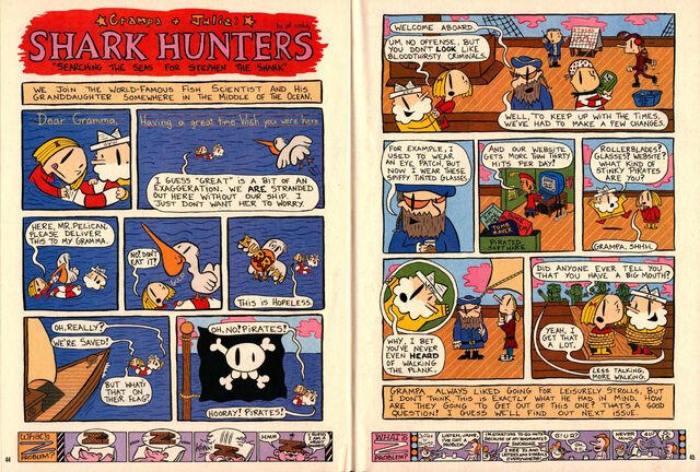 File:Nickelodeon Magazine Grampa Julie Shark Hunters June July 2000.jpg