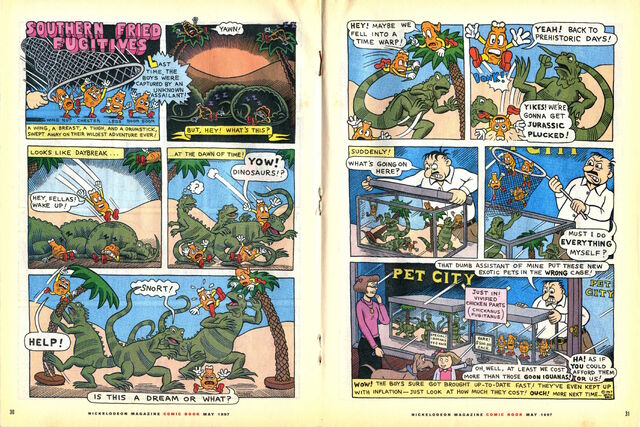 File:Nickelodeon Magazine comic Southern Fried Fugitives May 1997.jpg