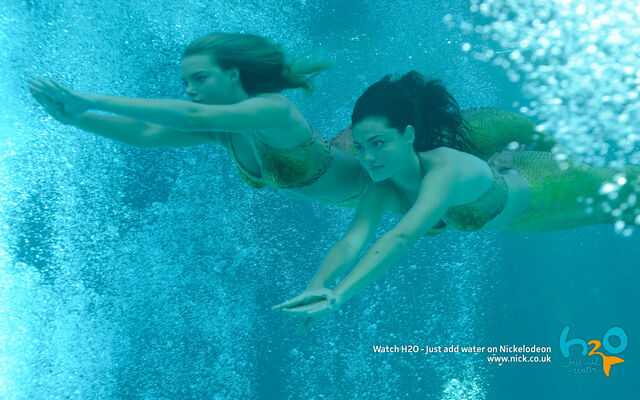 File:Swimming mermaids cleo bella.jpg