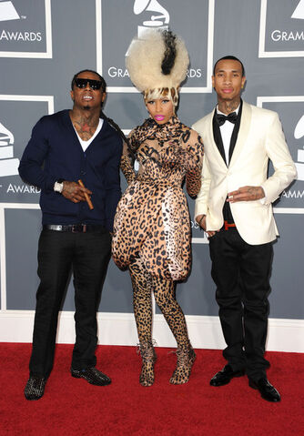 File:Tyga+Nicki+Minaj+53rd+Annual+GRAMMY+Awards+9gq B9OYkDtl.jpg