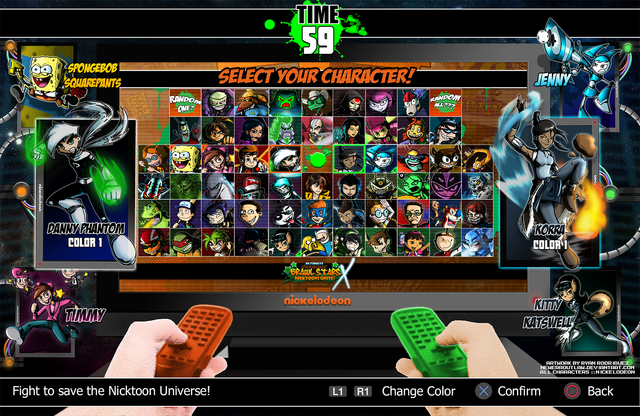 File:Nicktoons select your heroes x box 360 version by neweraoutlaw-d64t3fq.png
