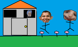 Obama weird