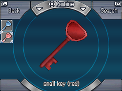 Small key (red)