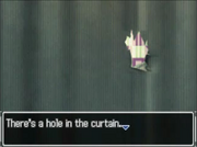 2nd curtain hole