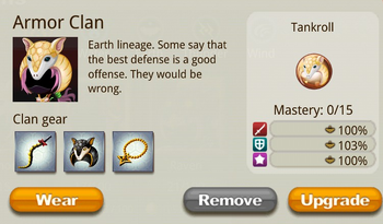 Armor Clan Info