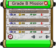 Grade B Mission