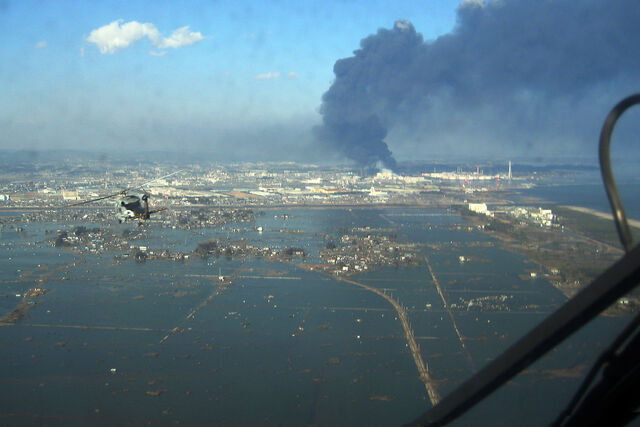 File:2011 Sendai earthquake and tsunami.jpg