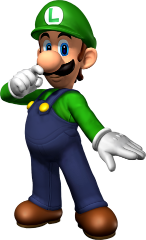File:Luigi Artwork - Mario Party 7.png