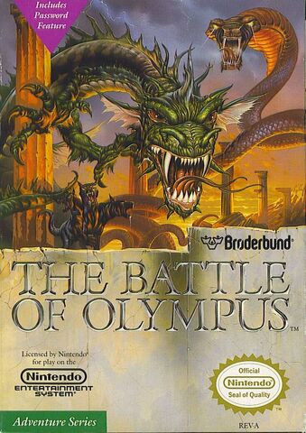 File:The Battle of Olympus (NES) (NA).jpg