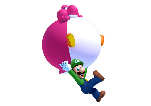 File:New Super Mario Bros. U artwork - Luigi & Yoshi 1.png