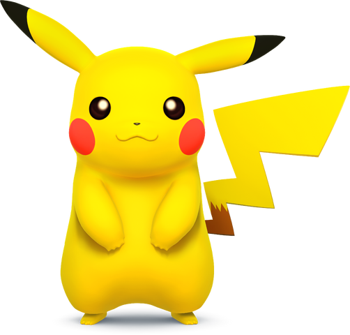 ファイル:SSB4 - Pikachu Artwork.png