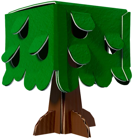 Image - Paper Mario Color Splash Tree.png | Nintendo | FANDOM powered