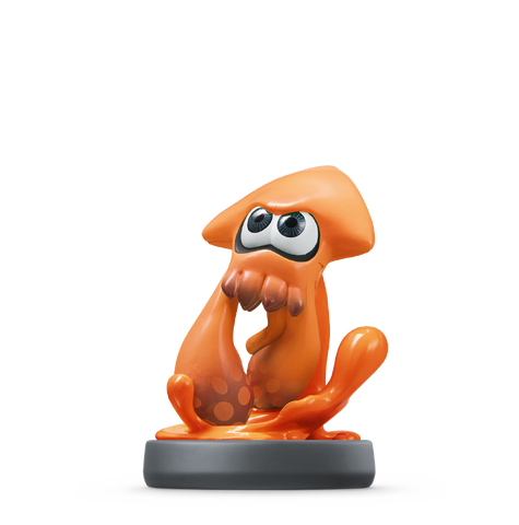 File:Amiibo - Splatoon - Inkling Squid Orange.png