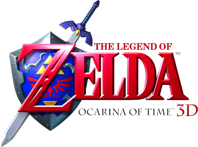File:Ocarina of Time 3D logo.png