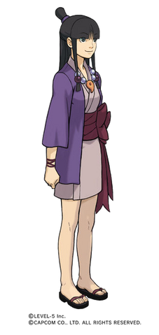 File:Maya Fey (Professor Layton VS Ace Attorney).png