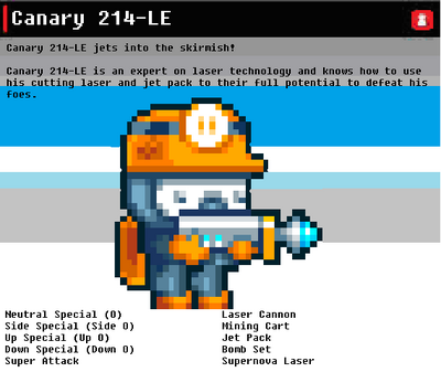 SSN Canary 214-LE
