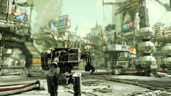 Hawken third-person view