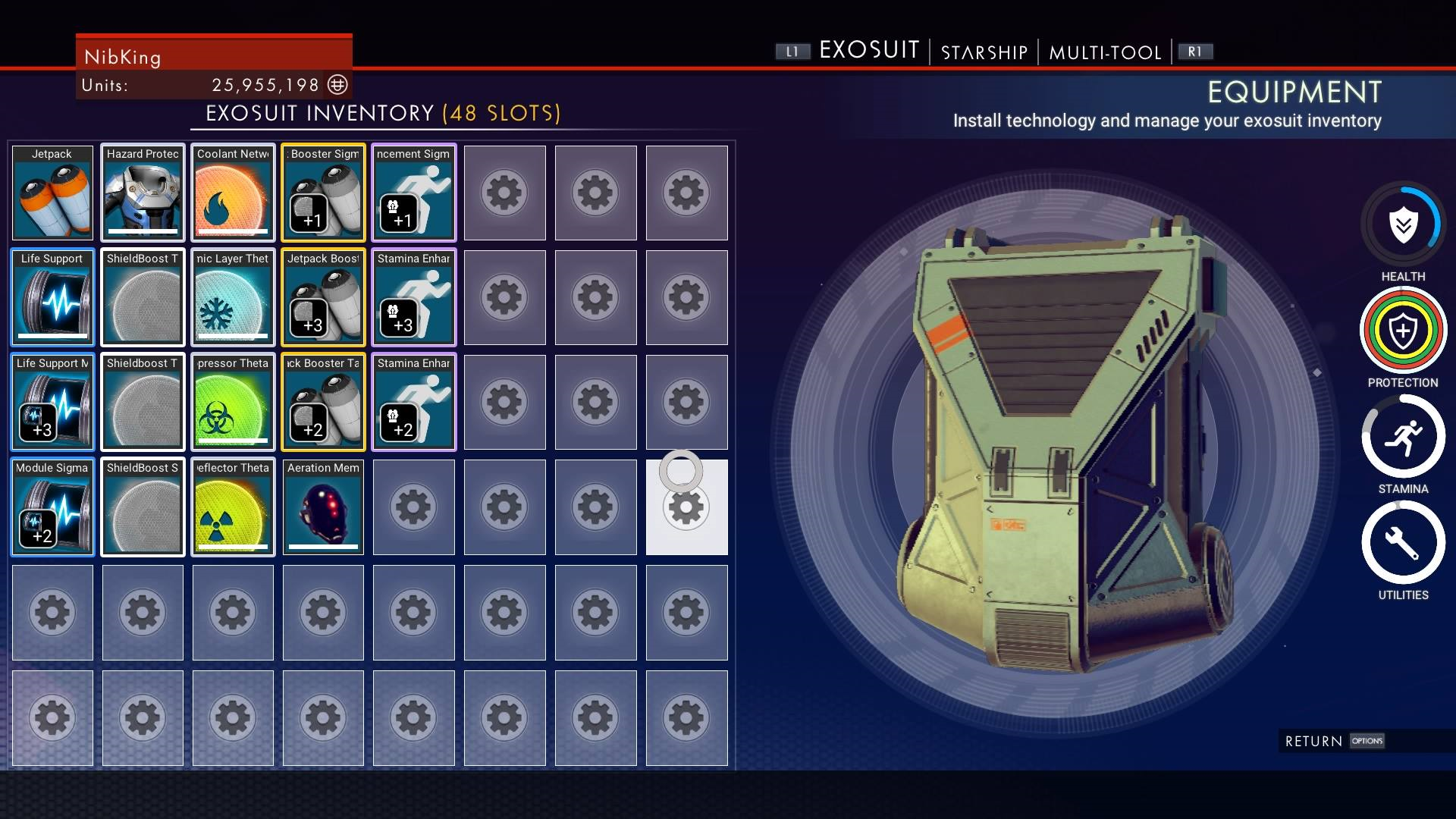 No ManS Sky Exosuit Slots No ManS Sky Exosuit Slots