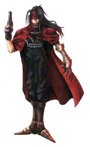 Vincent Valentine Nomura art