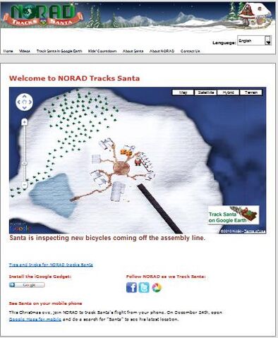 File:NORAD Tracks Santa - Tracking Map - North Pole.jpg