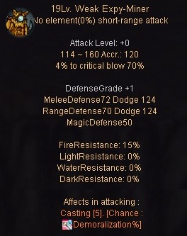 Weak Expy-Miner Desc